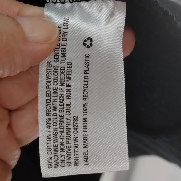 Isabel by Ingrid+Isabel hooded maternity sweatshirt zip sides size XL cozy warm - Picture 4 of 8